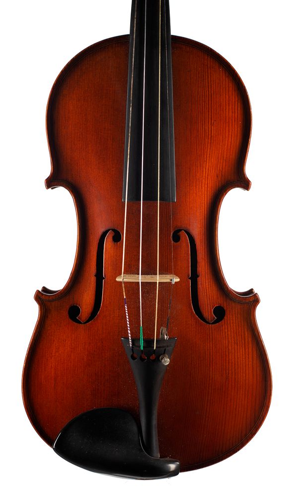 A violin probably by Alex Urquhart, Invergordon, 1898