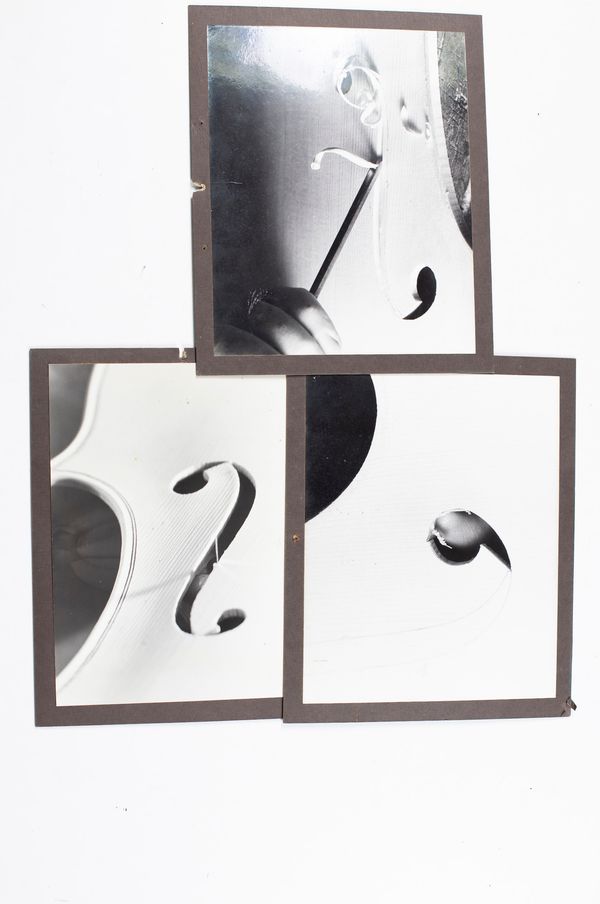 A selection of violin making images