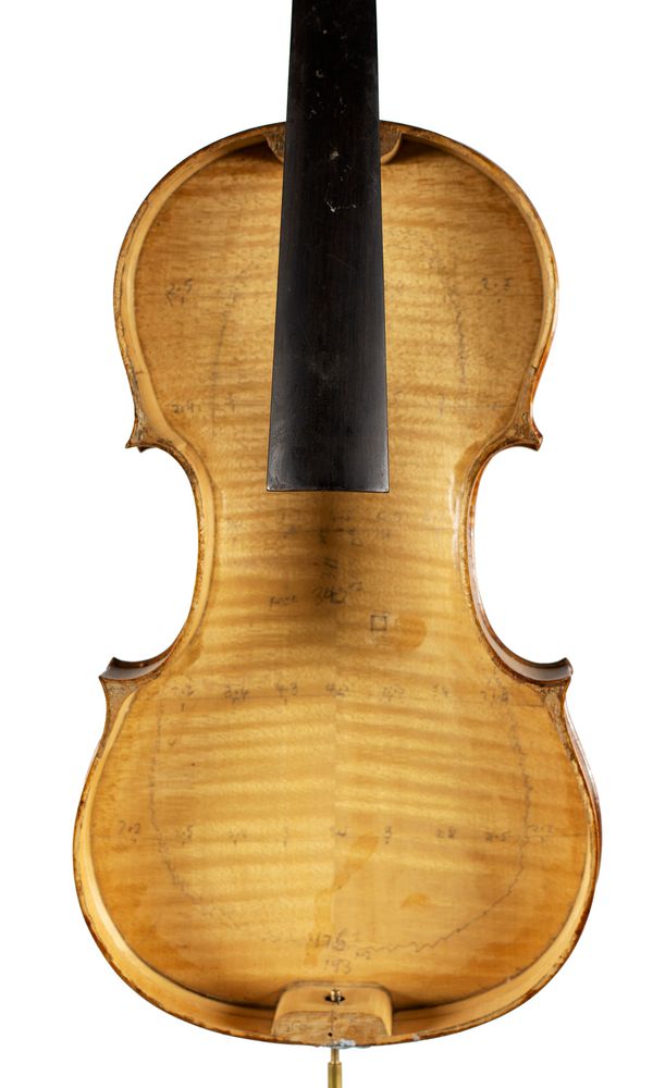 An incomplete violin by Julian Emery