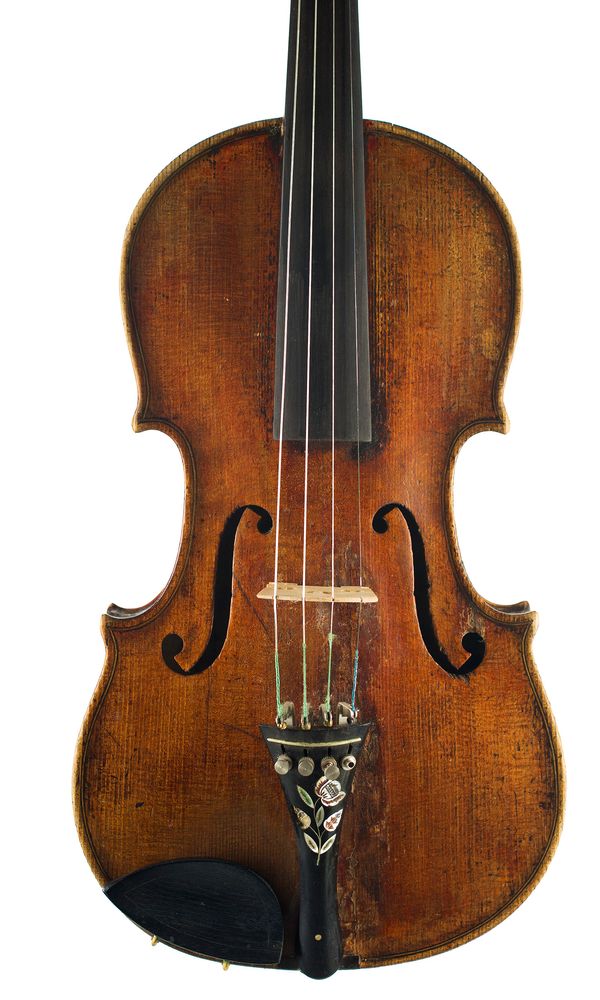 A violin, labelled Thomas Jacklin... Hull