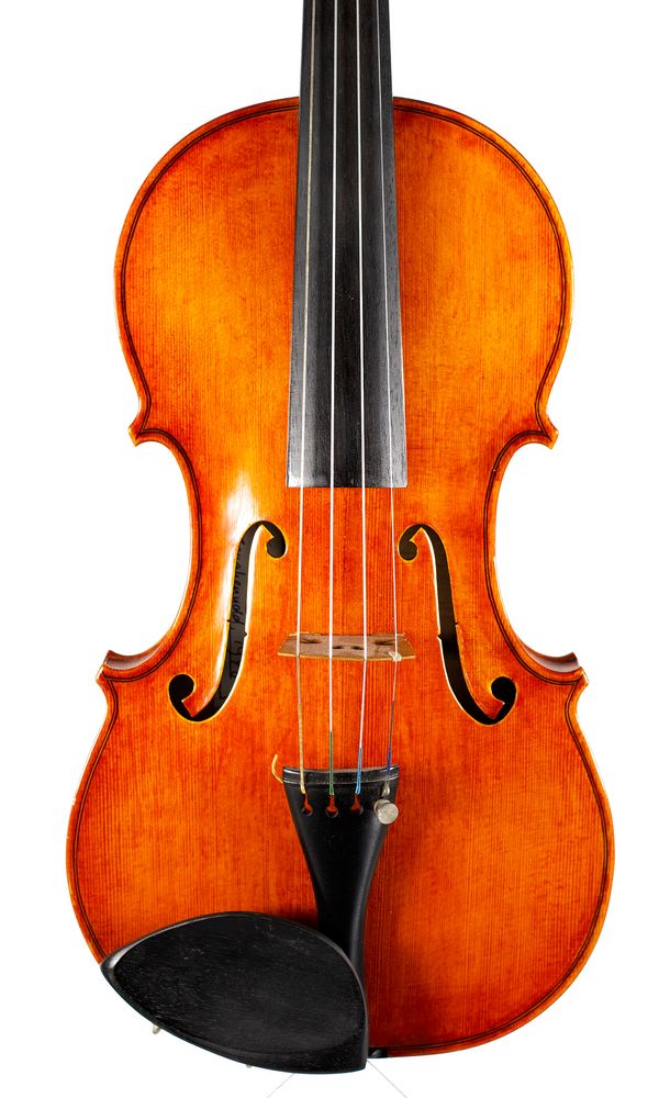 A violin by Miranda Karol Green, Senghenydd, 1978