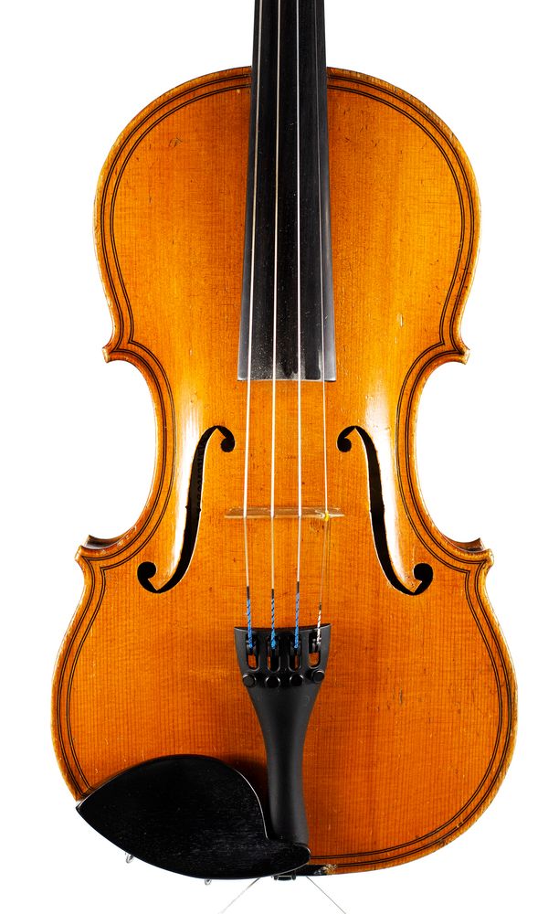 A violin by James Cole, Manchester, 1890