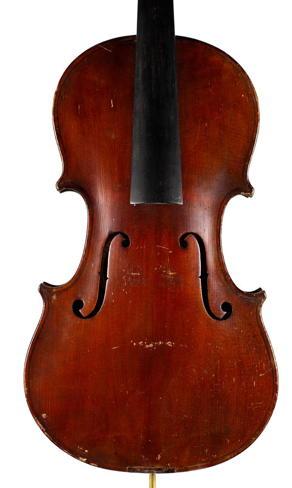 A violin, labelled The Maidstone