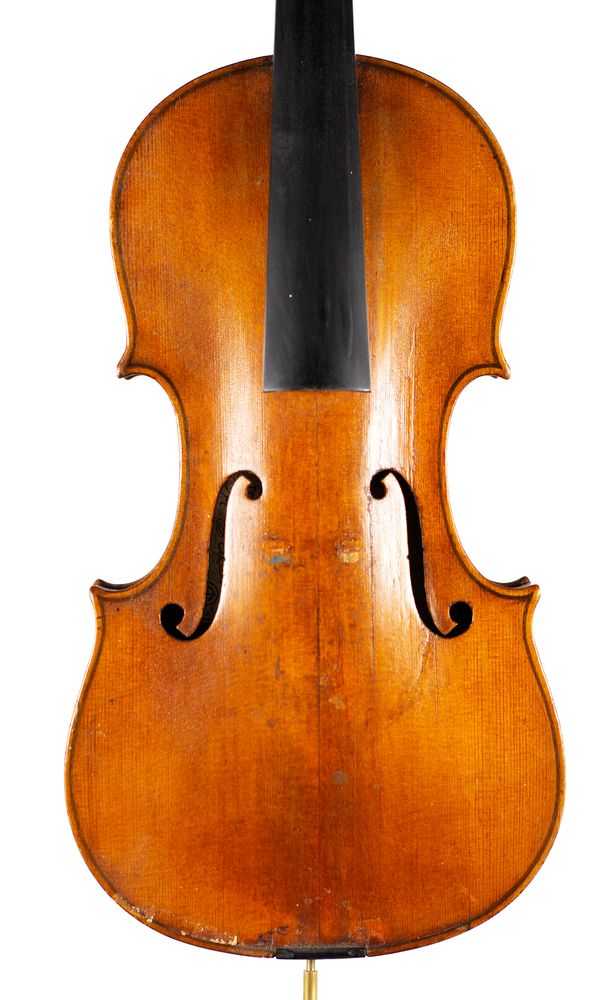 A violin, labelled Italto, Tone Production