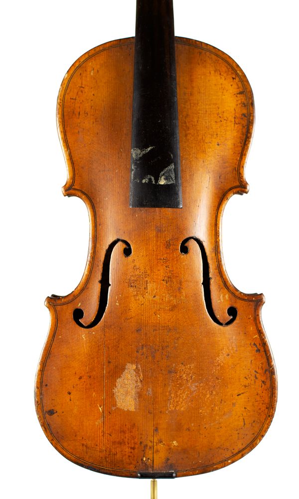 A violin, unlabelled