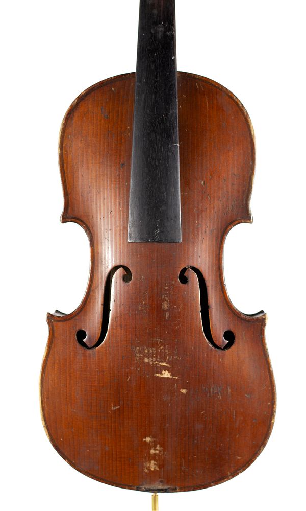 A violin, labelled The Maidstone
