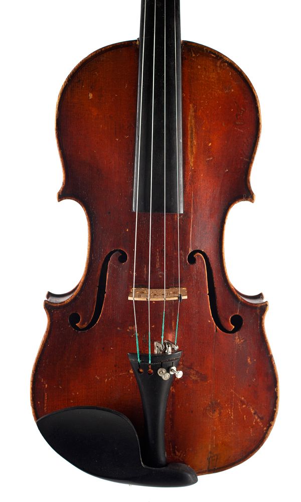 A violin, labelled Jean-Baptiste Vuillaume, Paris