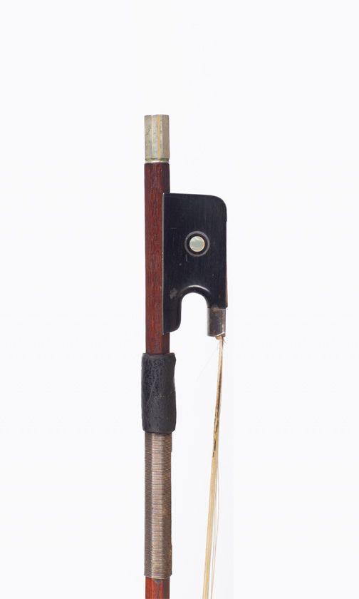 A silver-mounted violin bow, Workshop of Cuniot-Hury, Mirecourt