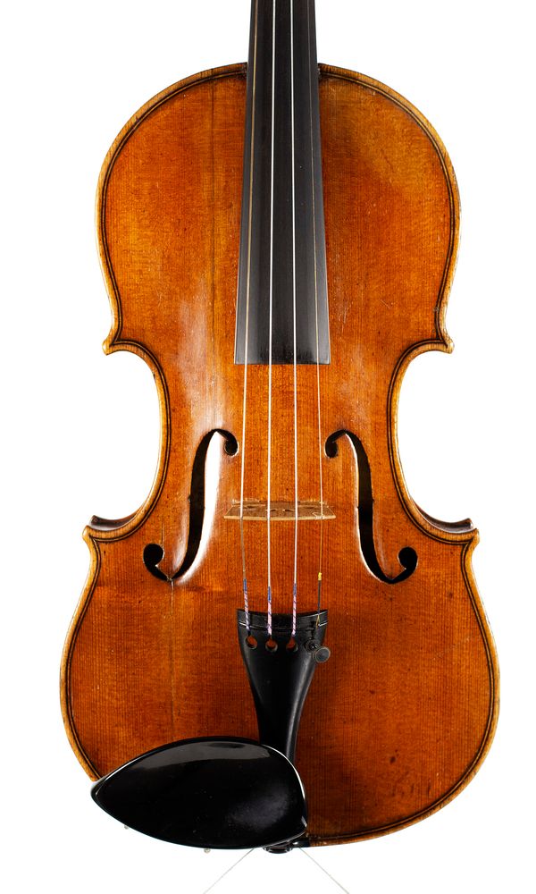 A violin, ascribed to Luigi Bajoni, 19th Century