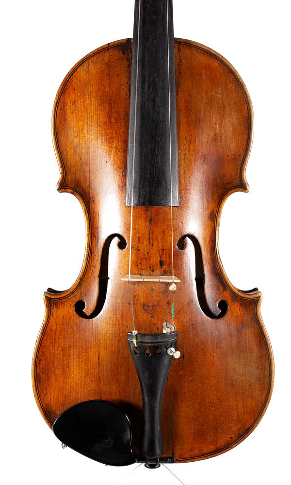 A violin, possibly school of Caussin, Vosges, circa 1880