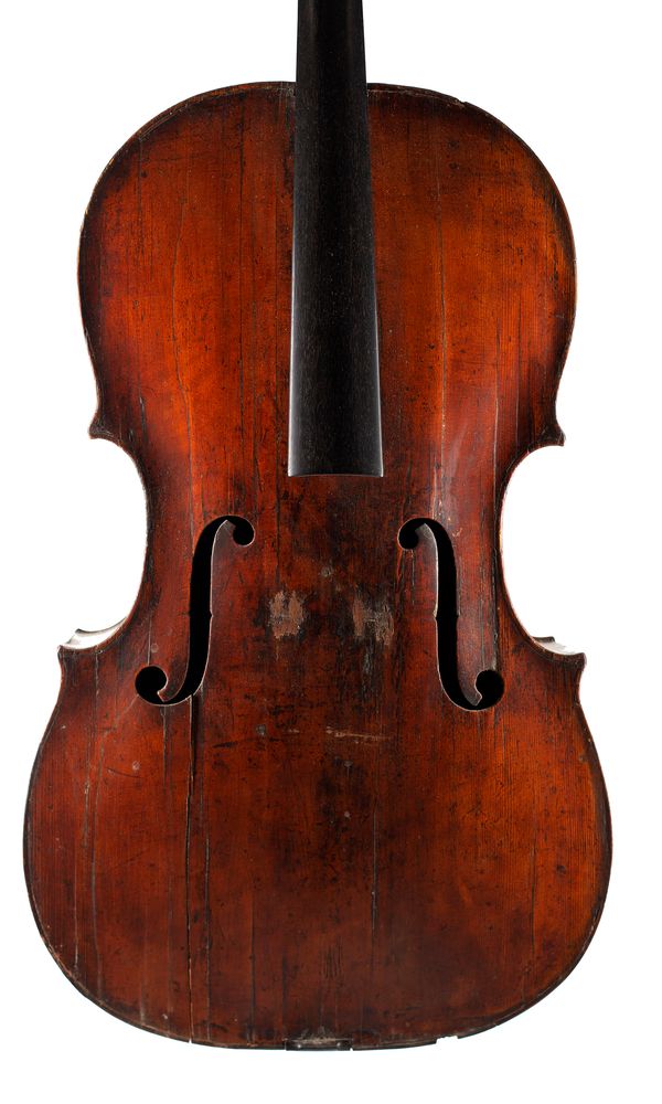 A small cello, circa 1780
