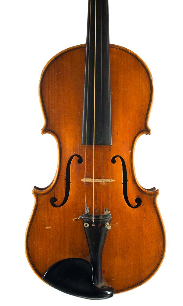 A violin, labelled The Maidstone