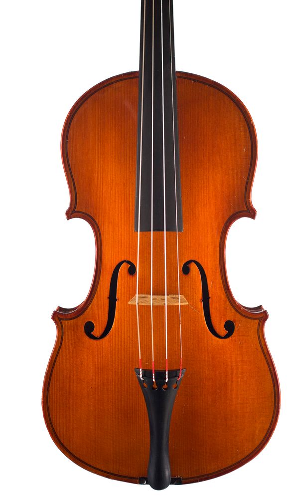 A three-quarter sized violin, Modele d'apres Antonius Stradivarius