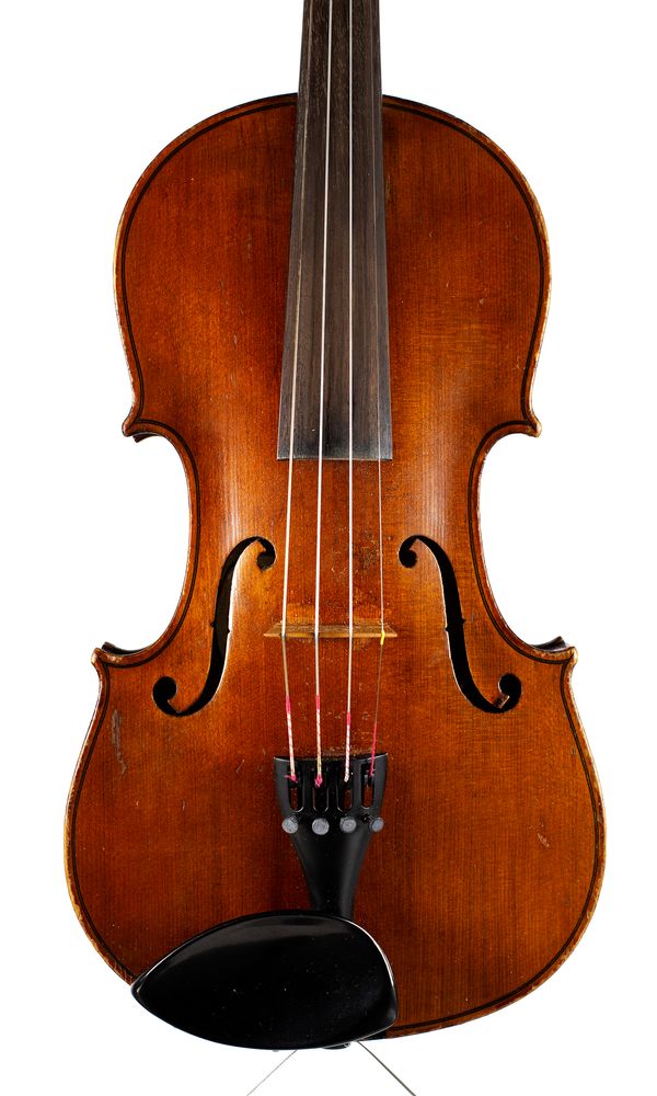 A violin, labelled The Maidstone