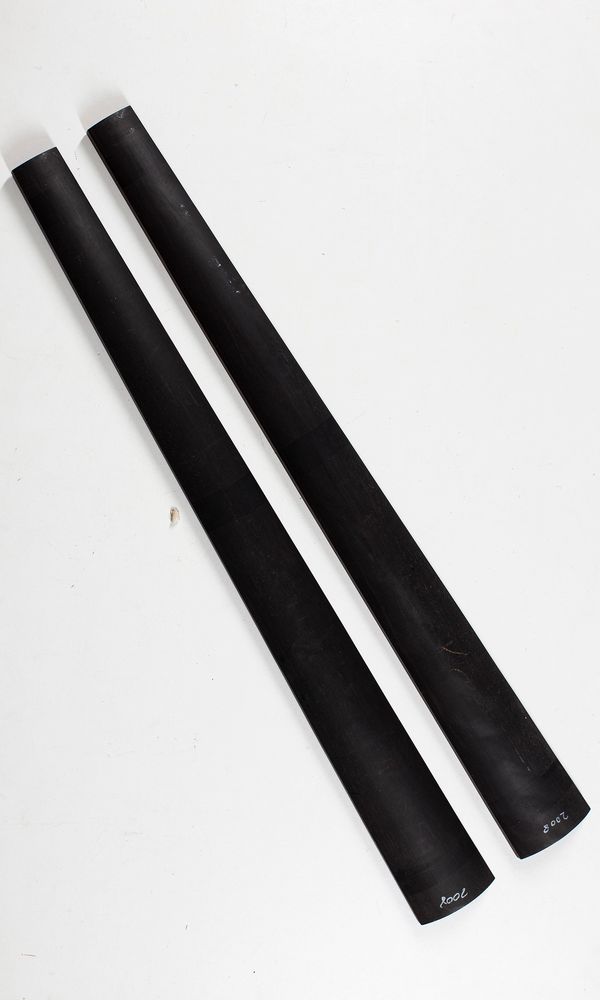 Two cello fingerboards