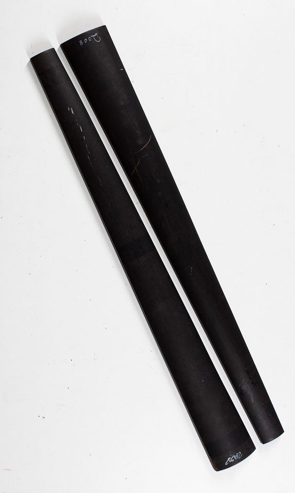 Two cello fingerboards