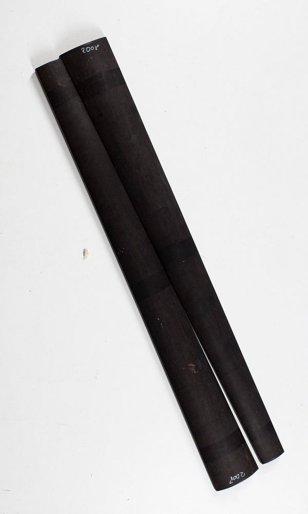 Two cello fingerboards