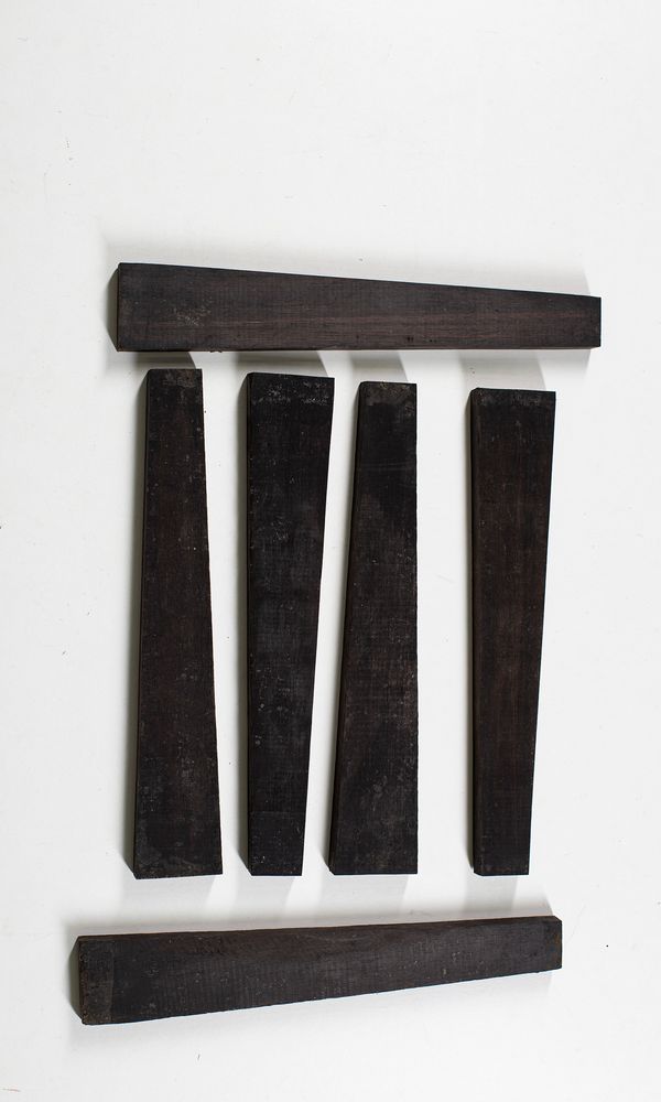 Six fingerboard blanks