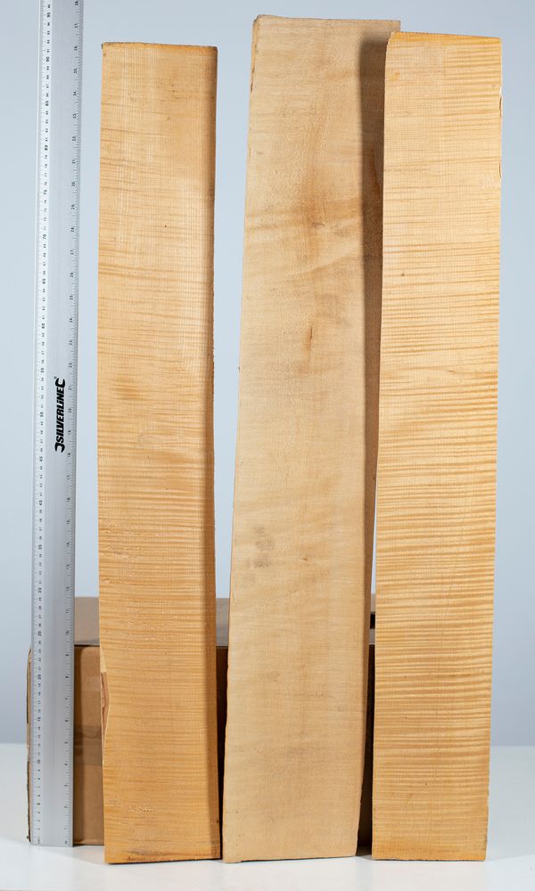 Three cello rib blocks