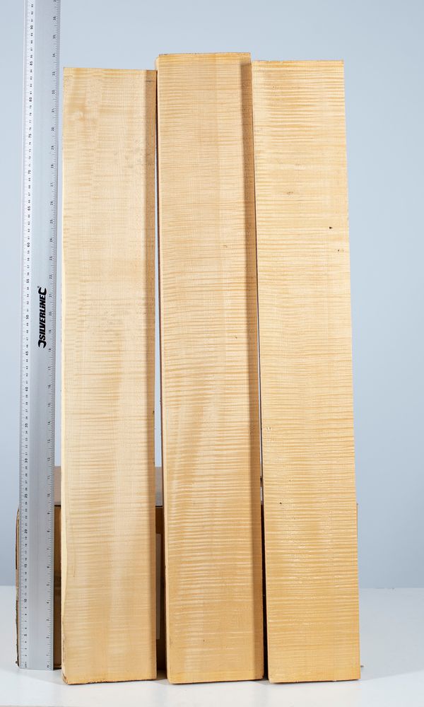 Three cello rib blocks