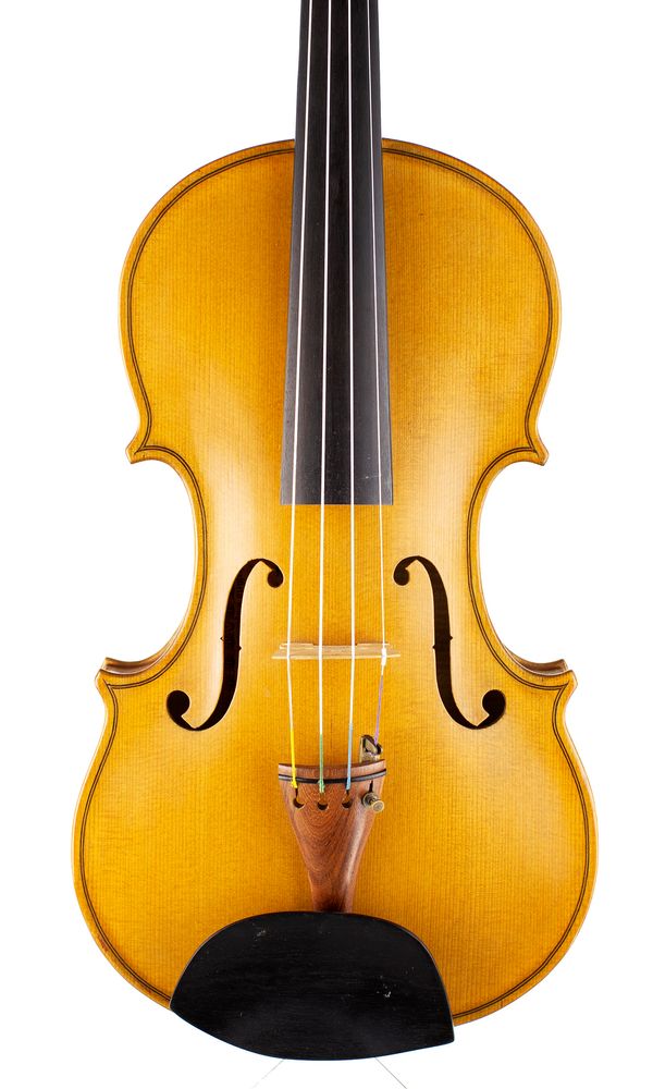 A violin by Frank Harlow, Sheffield, 1990