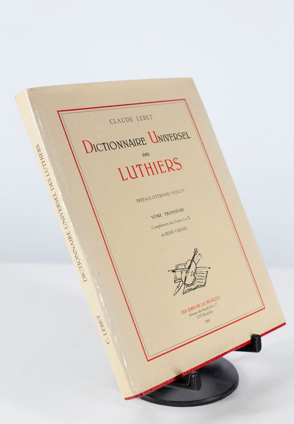 Dictionnaire Universel des Luthiers