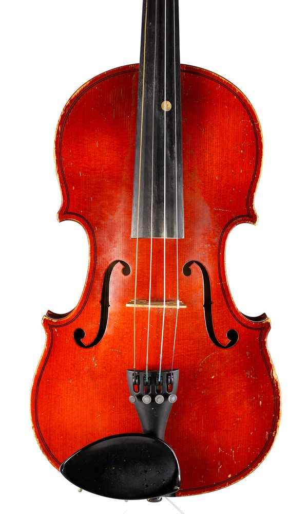 A violin, labelled Otto Jo. Klier