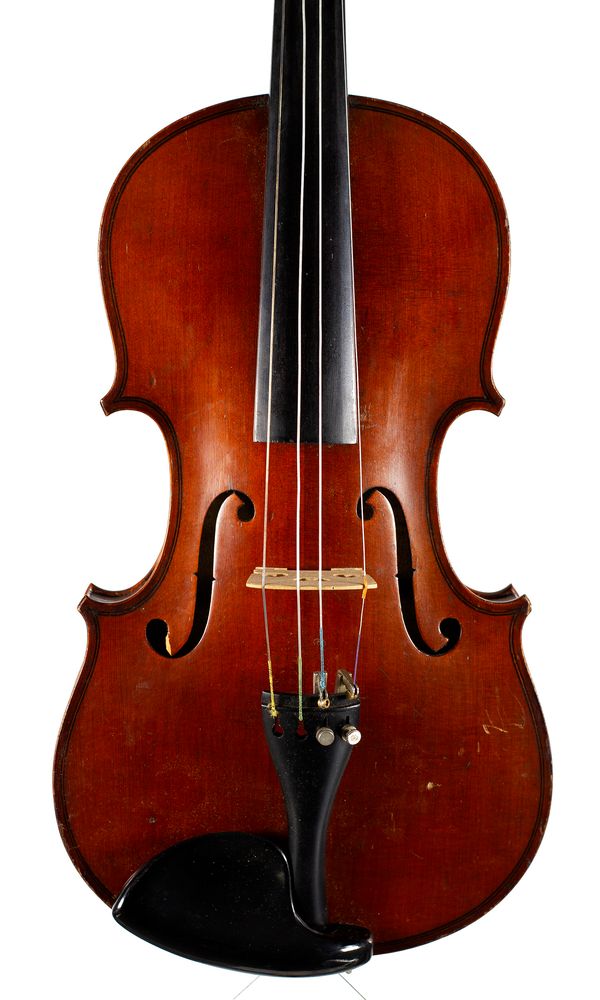 A seven-eighths sized violin, unlabelled