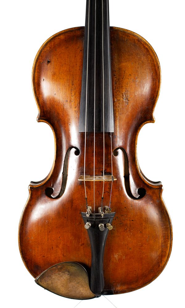 A violin by Johann Christian Ficker, Markneukirchen, 1782