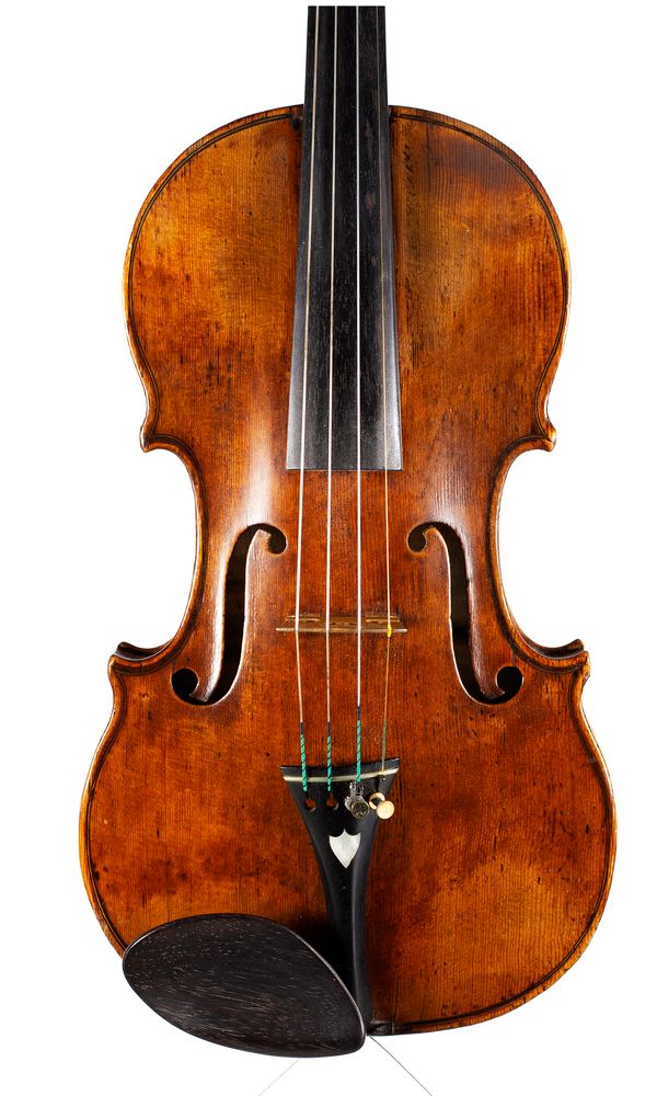 A violin, Workshop of Didier Nicolas Aine, Mirecourt, 19th Century