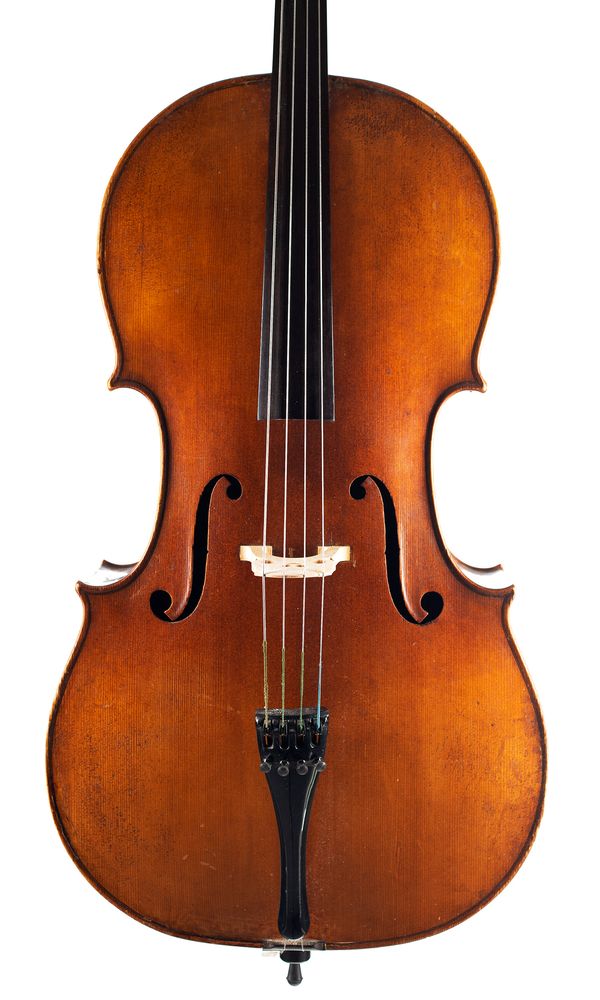 A cello, possibly France, early 20th Century