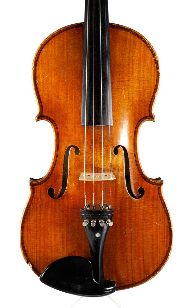 A violin, Workshop of the Wolff Brothers, Kreuznach, 1887