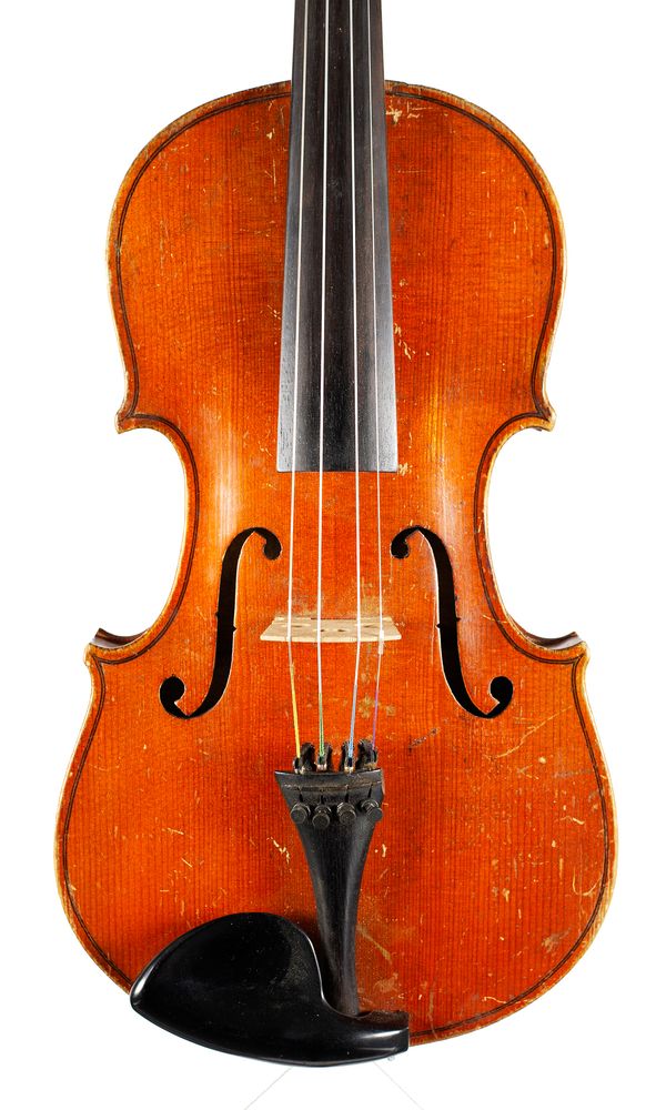 A violin, unlabelled