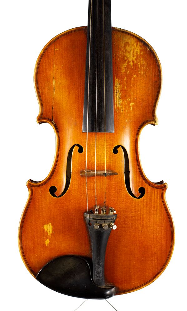 A violin, labelled Jules Dubois