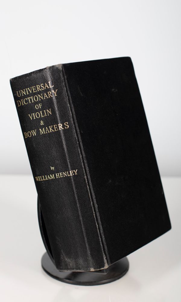 Universal Dictionary of Violin & Bow Makers