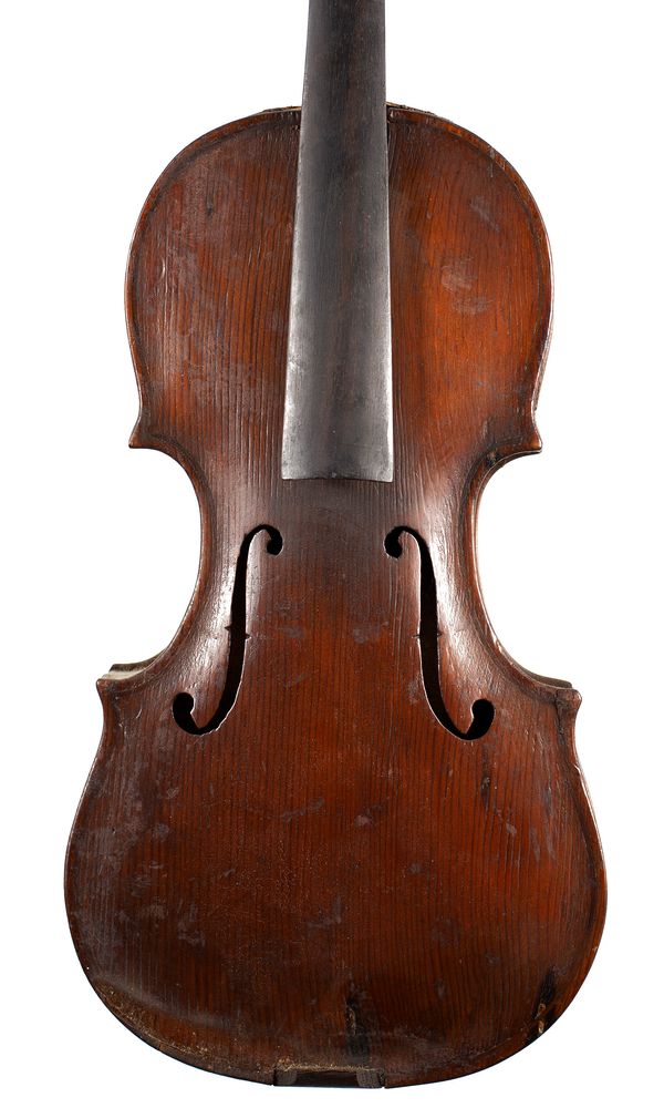 A violin, unlabelled