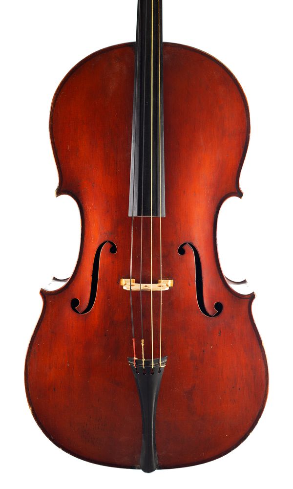 A cello for Hawkes & Son, France, 1928