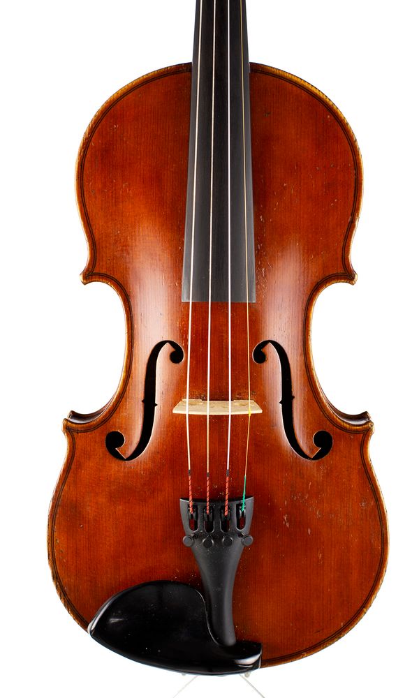 A violin, probably France, circa 1890
