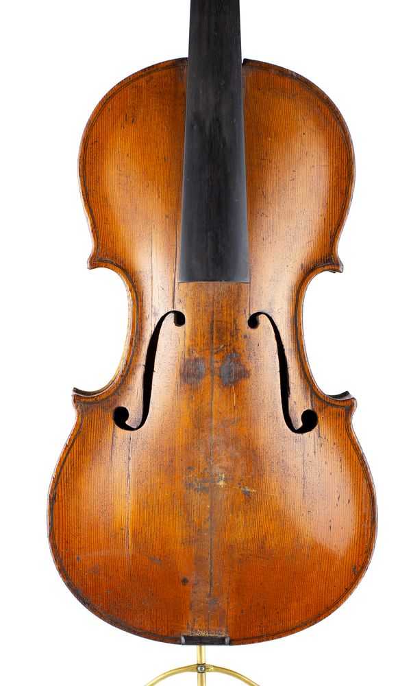A violin by Robert Barry, England, 1857