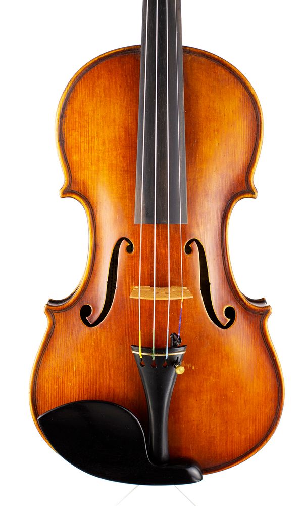 A violin, ascribed to Erminio Malagutti, Milan