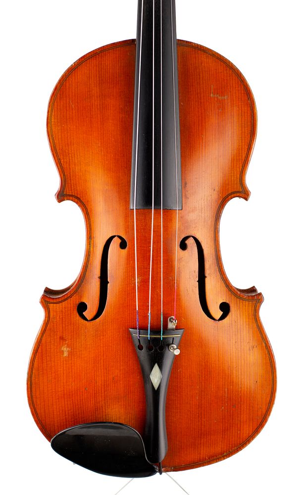 A violin, unlabelled