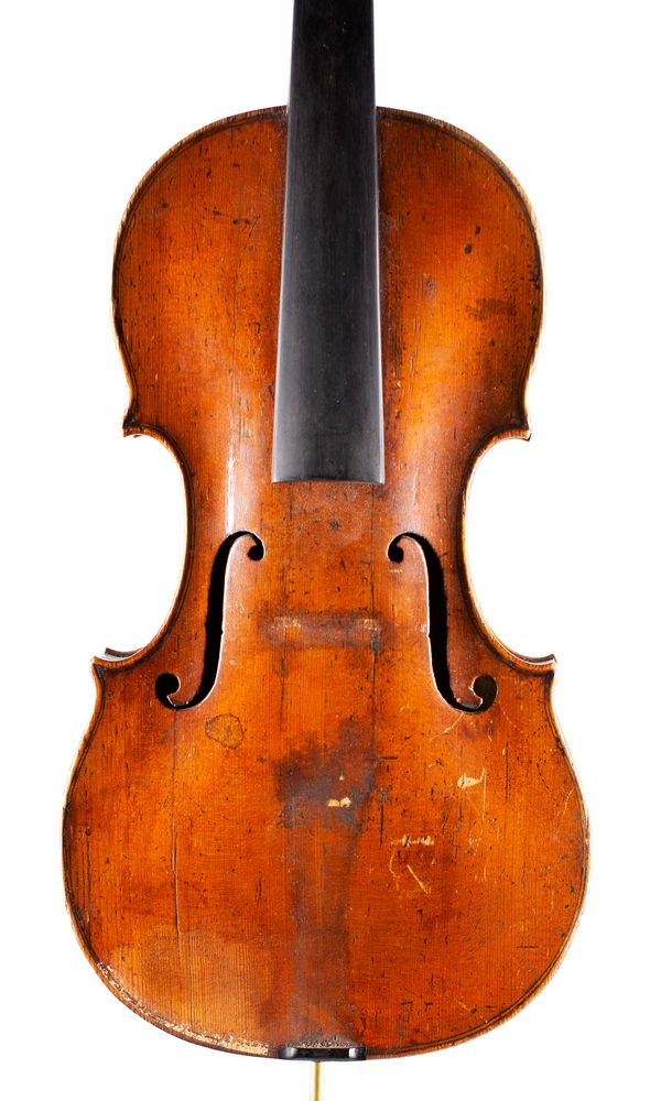 A violin by Feyzeau, Bordeaux, 1757