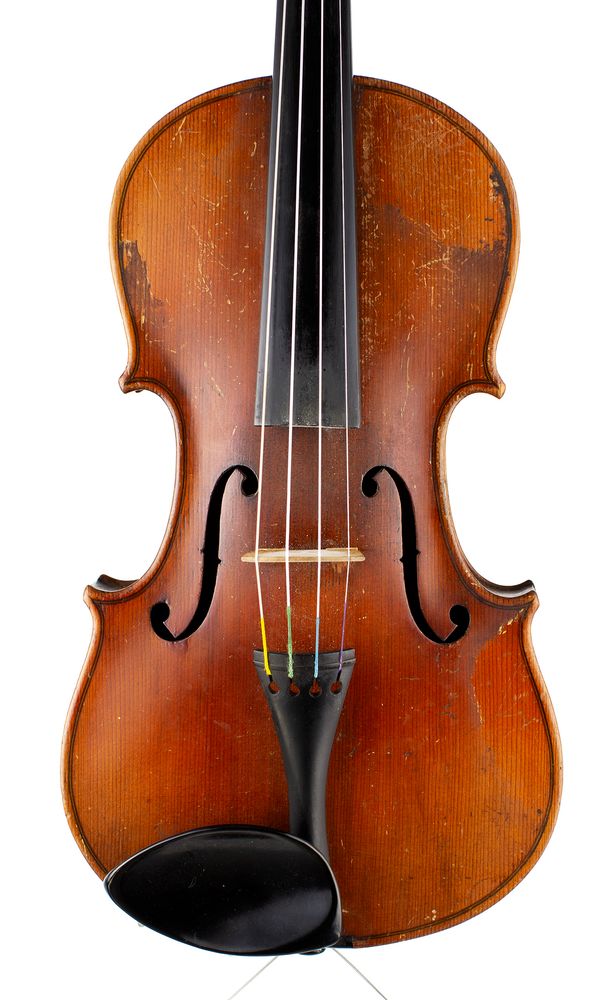 A violin, unlabelled