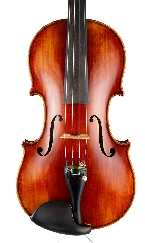 A violin by Amedee Dieudonne, Mirecourt, 1951