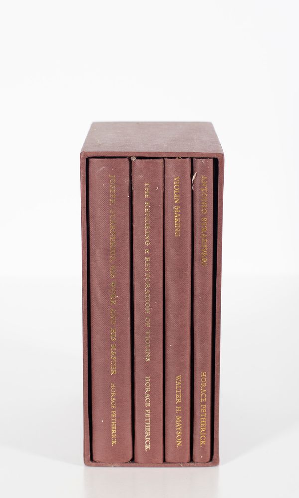 A boxed collection of four books
