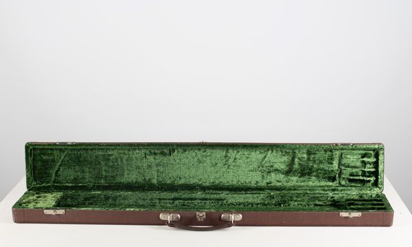 A bow case with space for four bows