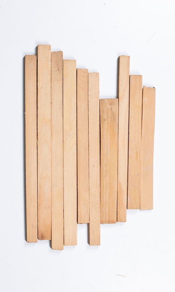 Ten bass bar blanks, spruce