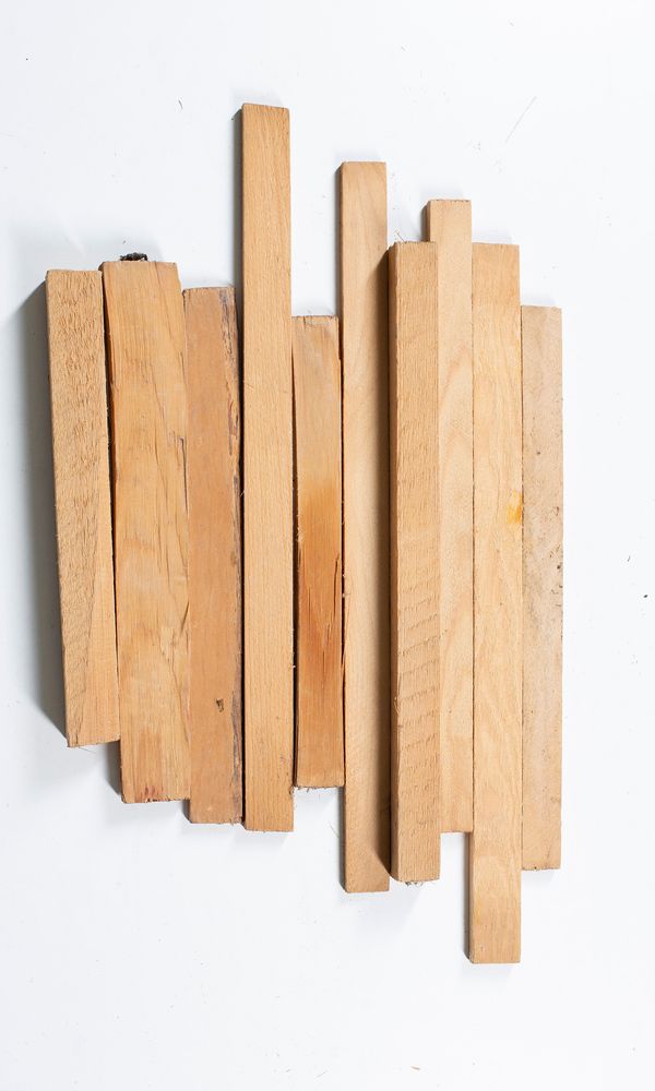 Ten bass bar blanks, spruce