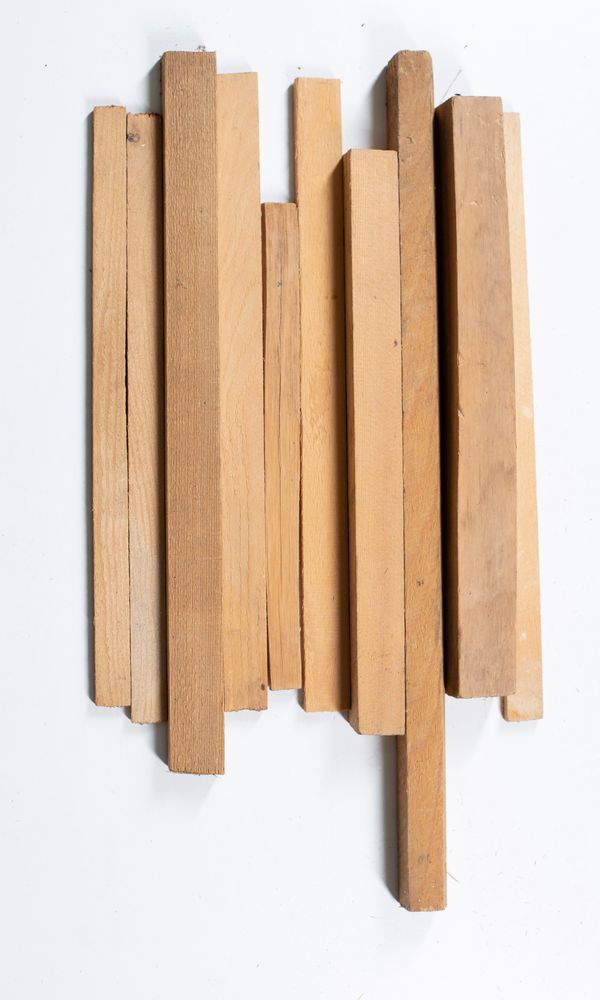 Ten bass bar blanks, spruce