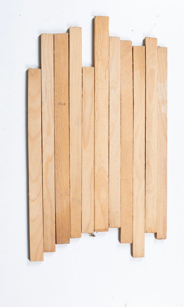 Ten bass bar blanks, spruce